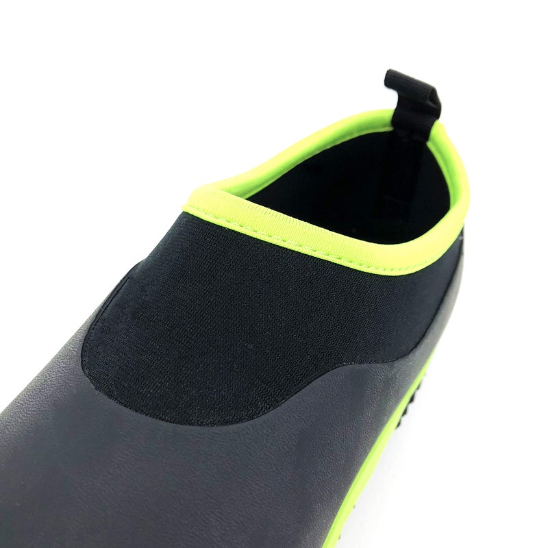SYLPHID Men's Garden Shoes Women's Rain Shoe Waterproof Neoprene Camp Booties for Camping, Lawn Care, Gardening and Yard Work, Green, Women Size 11, Men Size 9.5 - Image 2
